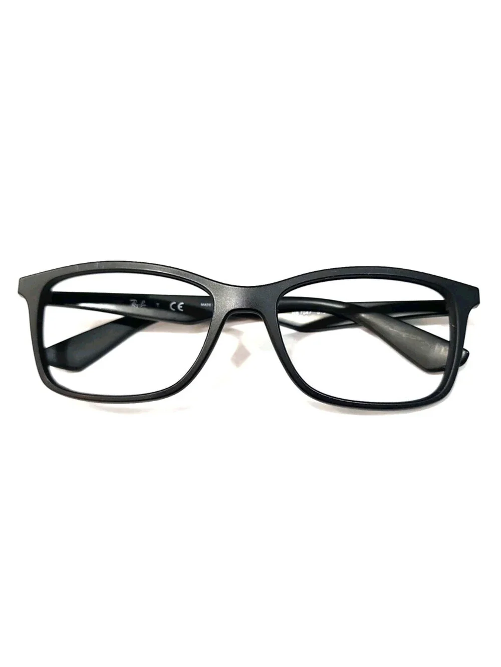 Ray Ban RB7047 5196 Black Square Eyeglasses Frames 54-17 140 AB